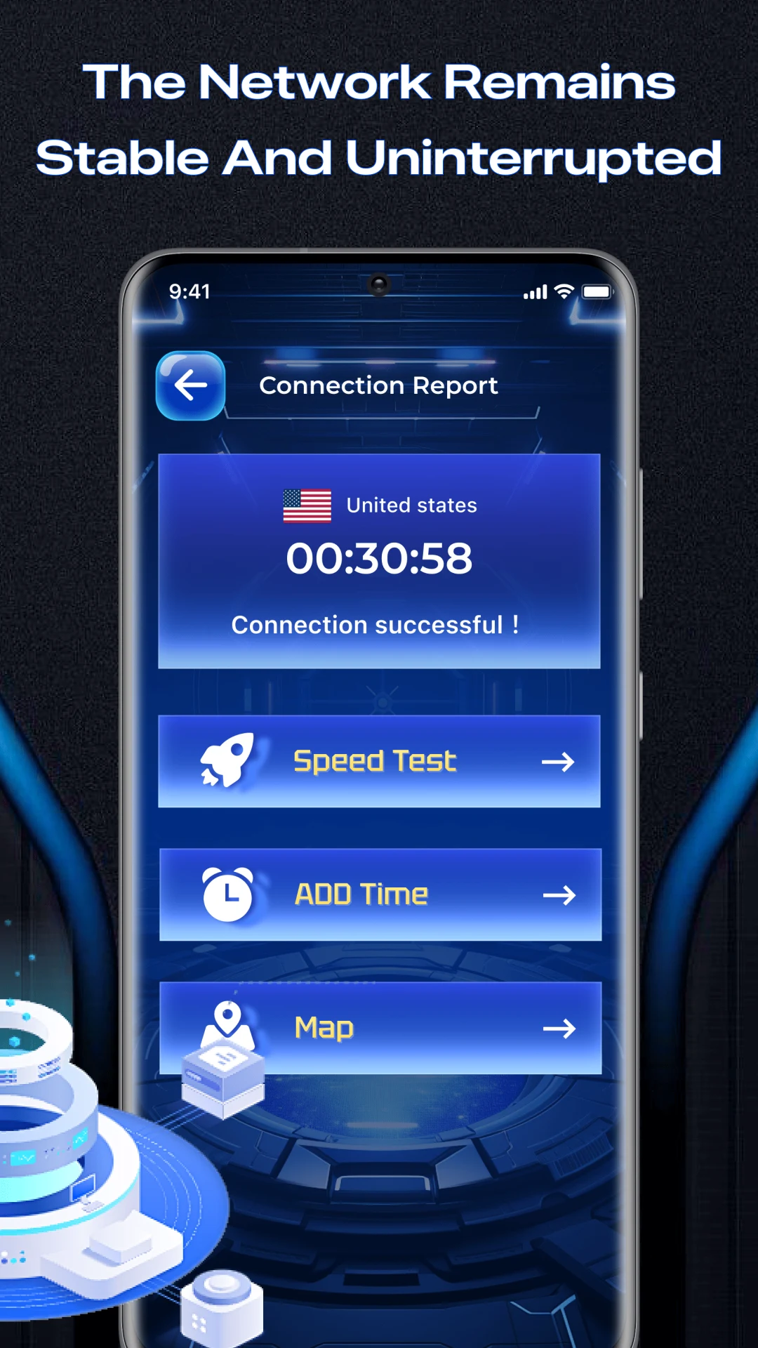 Alpha Safe VPN screenshot